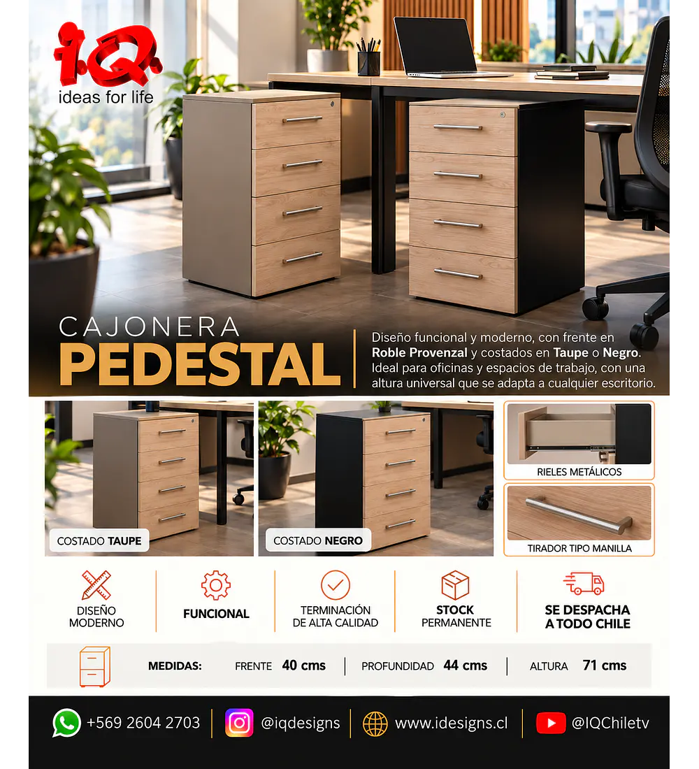 Cajonera PEDESTAL