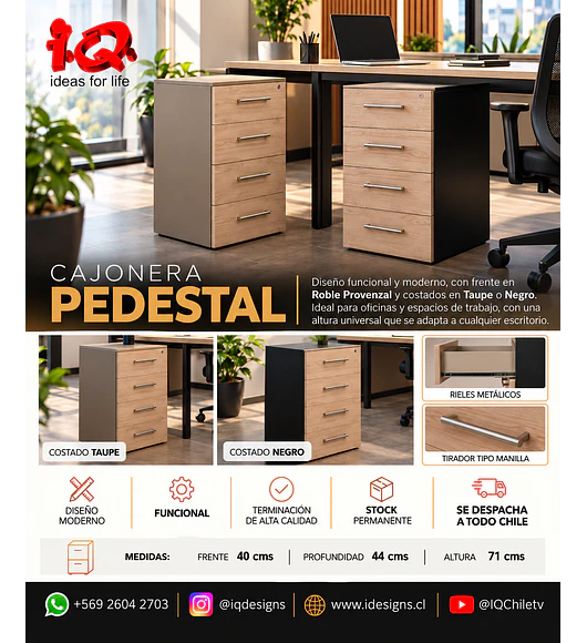 Cajonera PEDESTAL
