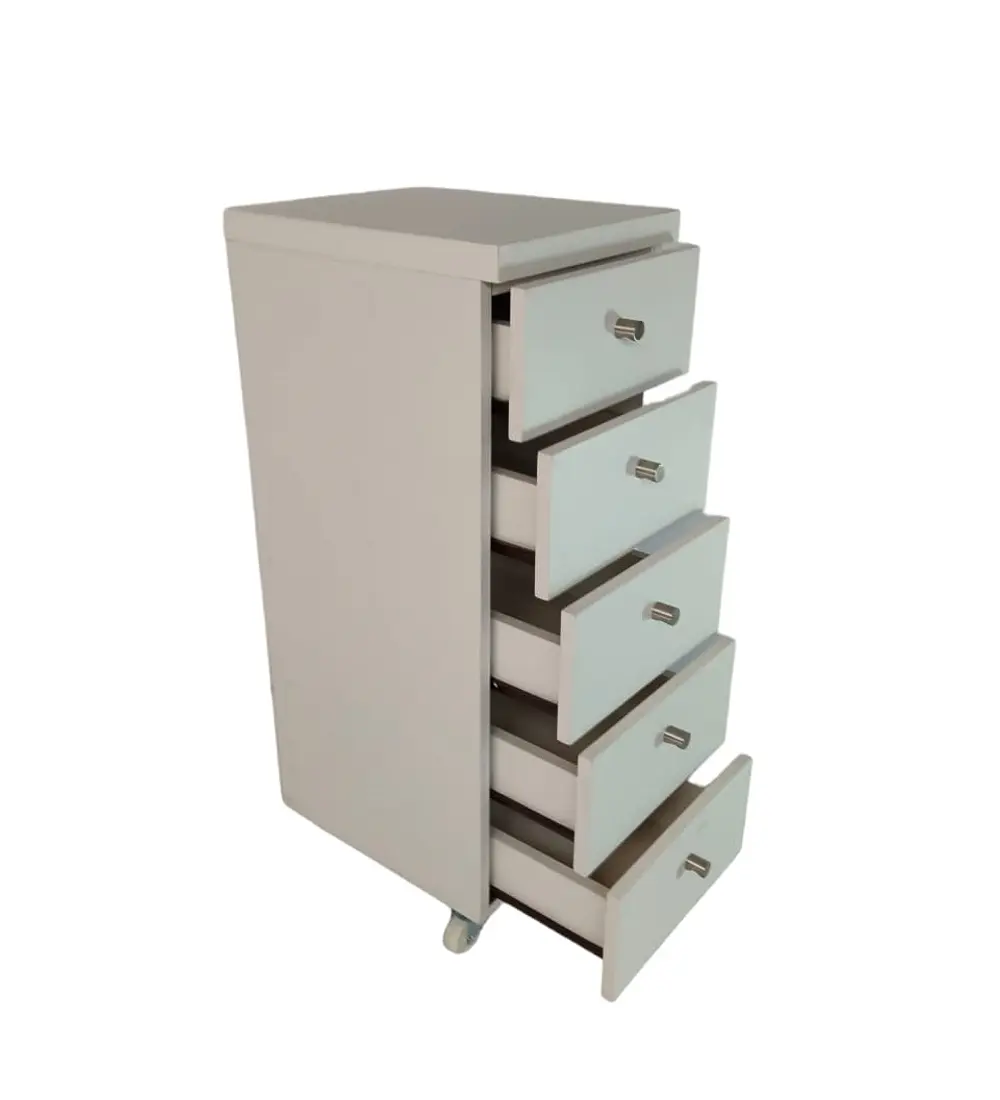 Cajonera de 5 cajones para Laboratorios