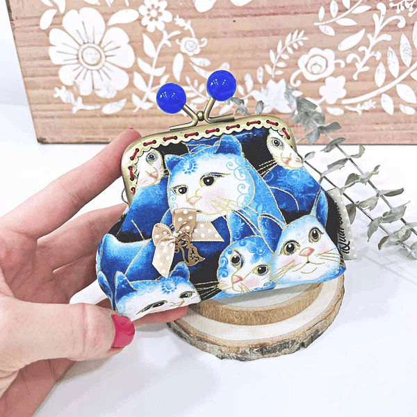 Porta-moedas gatos