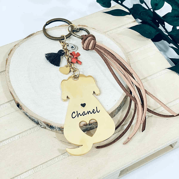 Porta-Chaves Cão Personalizado