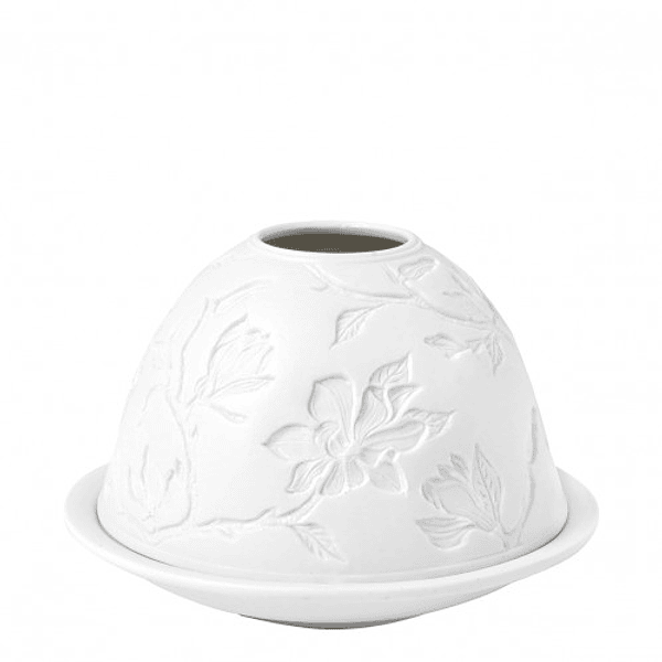 Castiçal em Litofano Fleurs Majestueuses . Mathilde M.