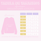 Camisola Sweat Inicial + Nome Personalizada