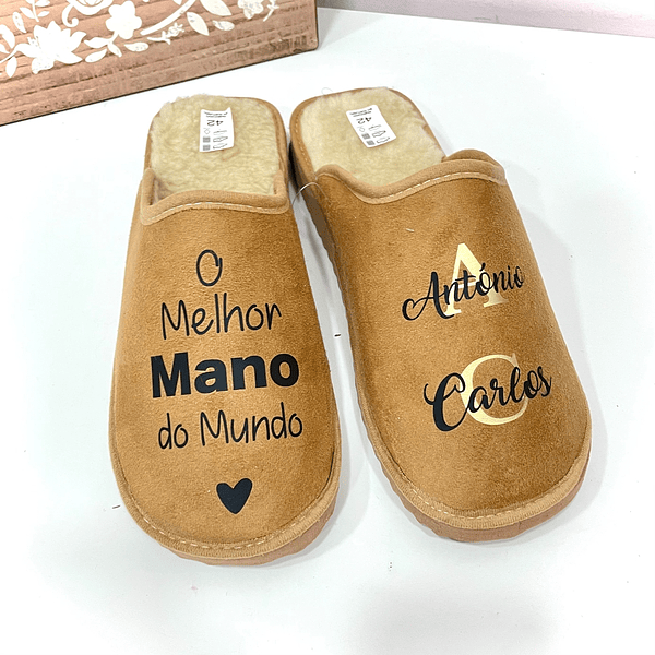 Chinelos Personalizados - Melhor Mano