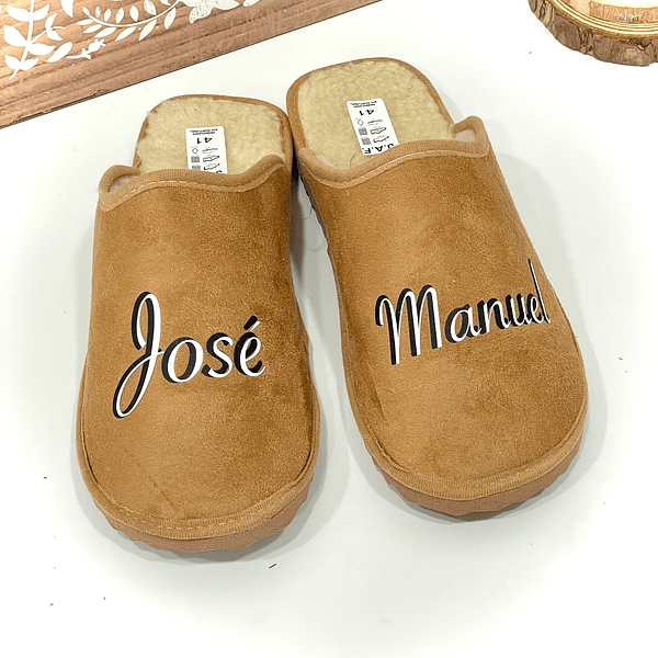 Pantufas Personalizadas Nome 