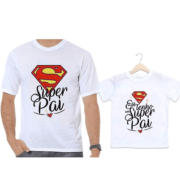 T-shirts Personalizada - Super Pai