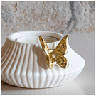 Cofret Castiçal Borboleta + 6 Velas Perfumadas . Mathilde M . Voile de Lin