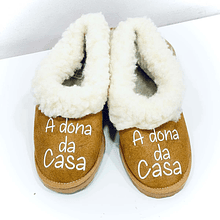 Pantufas Personalizadas . Dona da Casa