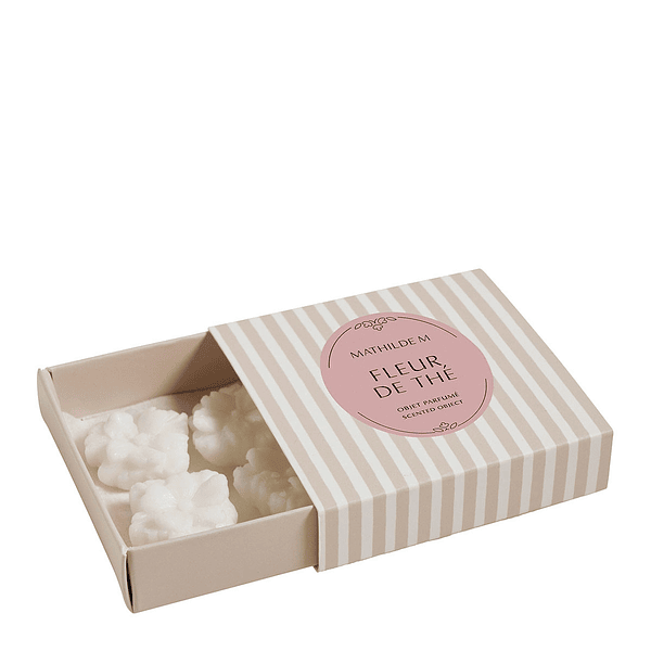  Coffret Mathilde M. de 4 ceras Perfumadas . Fleur de Thé