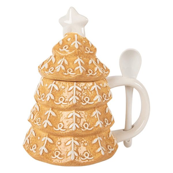 Caneca Árvore de Gengibre 350 ml Clayre & Eef 6CEMU0212