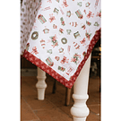 Toalha mesa Natal 140x300cm . Nuvole di Stoffa