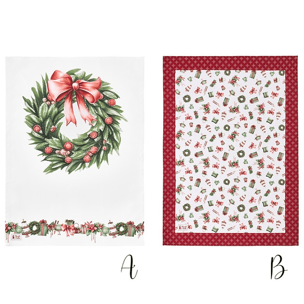 Pano de Natal 50x70cm . Nuvole di Stoffa