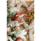 Ramo Artificial Decorativo Borgonha 90 cm . Nuvole di Stoffa