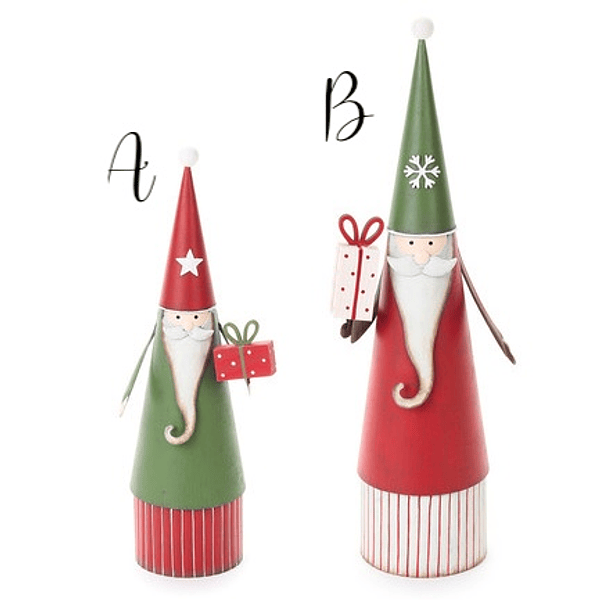 Pai Natal em Metal . Nuvole di Stoffa