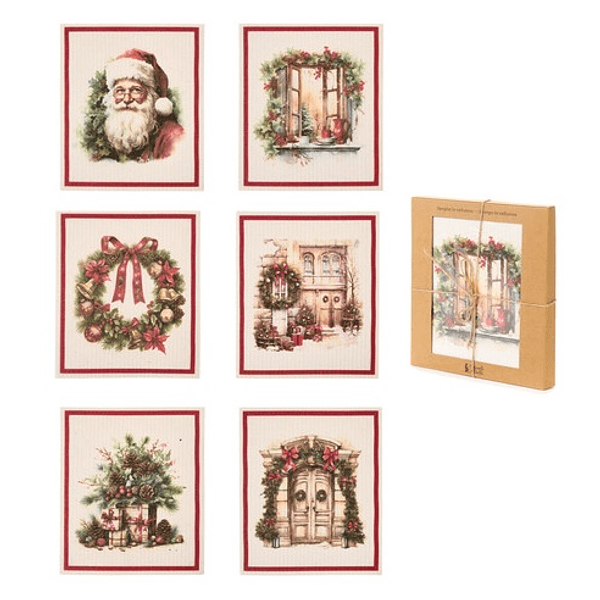 6 Panos Lava Loiça 17x19cm . Nuvole di Stoffa 