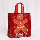 Saco Tecido Não Tecido . Bolachas Gengibre