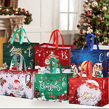 Saco Tecido Não Tecido . Desenhos Natal