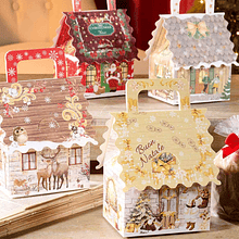 Caixa de Cartão . Casinha C/ Alça