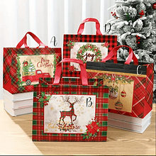 Saco Tecido Não Tecido . Desenhos Natal