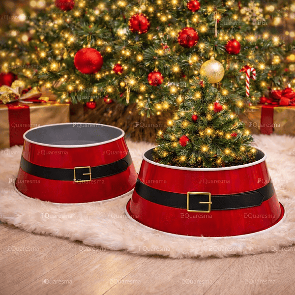 Base para Árvore de Natal em Metal . 2 Tamanhos