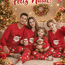 Pijama Família . Pai Natal