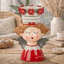 Vaso Anjo + Vaso Flores . TonoSuTono