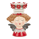 Vaso Anjo + Vaso Flores . TonoSuTono