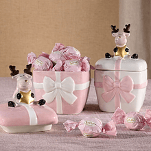 Pote Rena em Cerâmica . Duas Cores