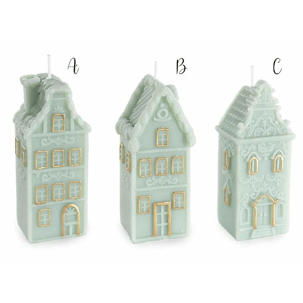 Vela Casinha . 3 Modelos