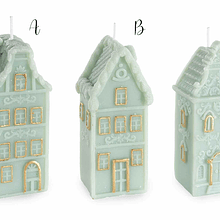 Vela Casinha . 3 Modelos