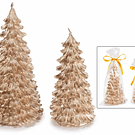 Vela Árvore Dourada . 2 Tamanhos