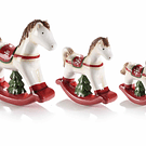 Cavalinhos de Baloiço em Cerâmica . 3 Tamanhos