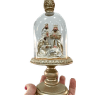 Reis Magos a Adorar o Menino em Redoma de Vidro . Clayre & Eef 66100