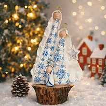 Presépio Azulejos . Artesanal . Peça de Autor