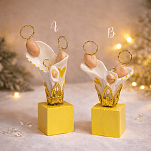 Mini Presépio Cubo . Artesanal . Peça de Autor