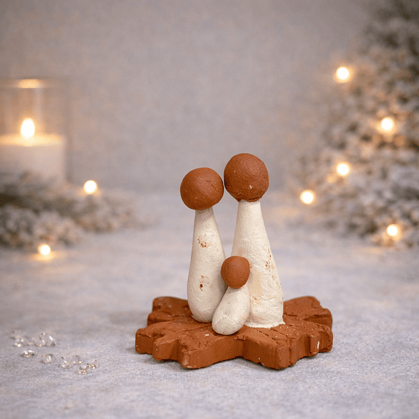 Mini Presépio Borboleta . Artesanal . Peça de Autor . Rota do Figurado