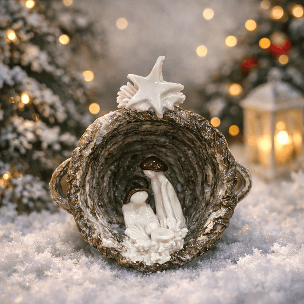 Presépio Cesto . Artesanal . Peça de Autor