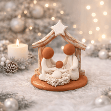 Presépio Cabana . Artesanal . Peça de Autor . Rota do Figurado