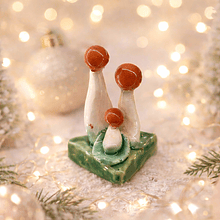 Mini Presépio Triângulo . Artesanal . Peça de Autor . Rota do Figurado