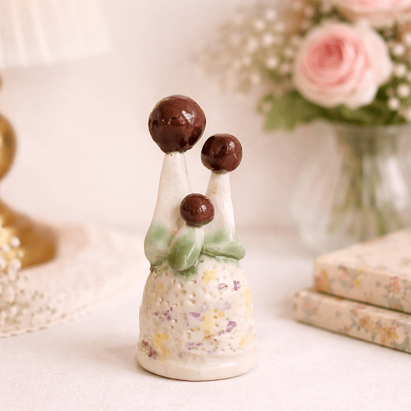 Mini Presépio Dedal . Artesanal . Peça de Autor . Rota do Figurado