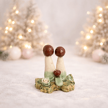 Mini Presépio Borbolera Verde . Artesanal . Peça de Autor . Rota do Figurado