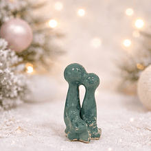 Mini Presépio Azul . Artesanal . Peça de Autor . Rota do Figurado