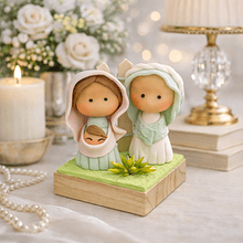 Mini Presépio Fofo . Artesanal . Peça de Autor