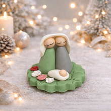 Mini Presépio . Artesanal . Peça de Autor