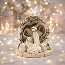 Presépio Gruta . Artesanal . Peça de Autor