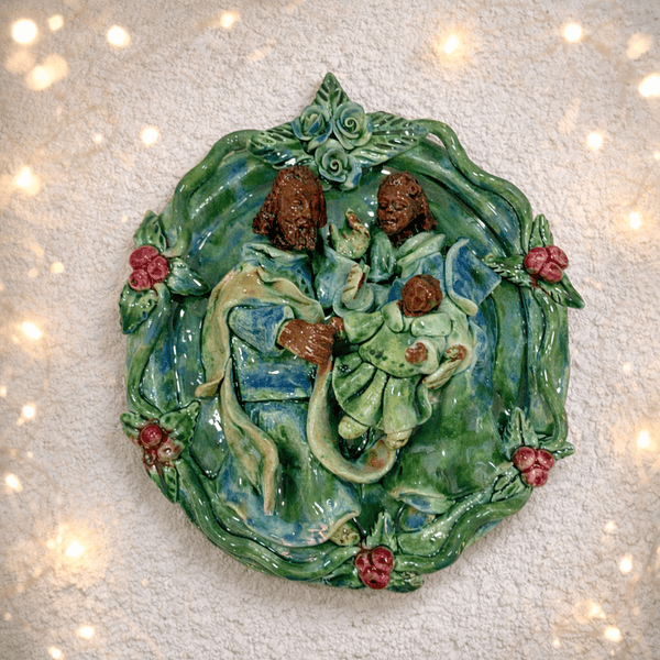 Quadro Presépio . Artesanal . Peça de Autor . Rota do Figurado