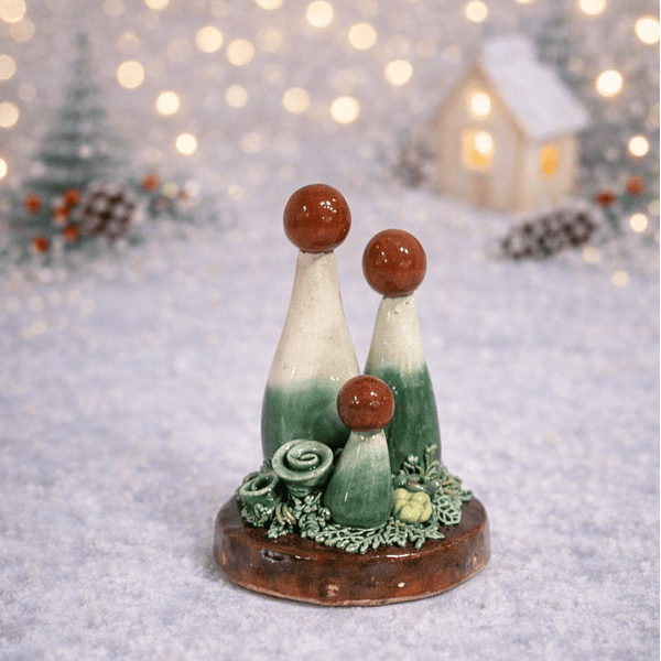 Mini Presépio . Artesanal . Peça de Autor . Rota do Figurado