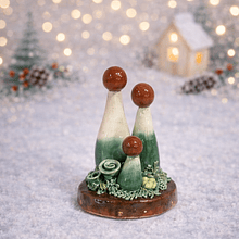 Mini Presépio . Artesanal . Peça de Autor . Rota do Figurado