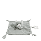 Doudou Gatinho Cinza com Mordedor . Mathilde M . Personalizado