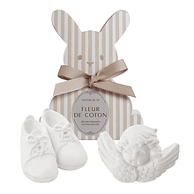 Cofret Coelhinho Mathild M. c/ 2 Gessos Perfumados . Fleur de Coton